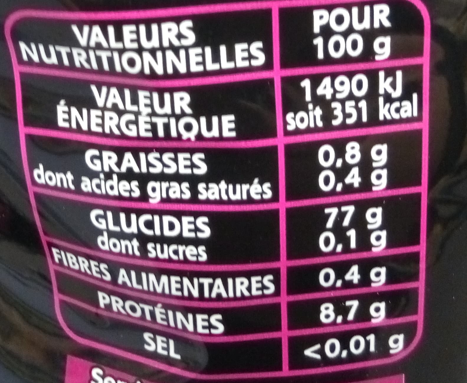 Taureau Ailé Le Basmati du Penjab packshot