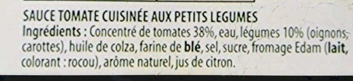 Panzani Sauce tomate packshot