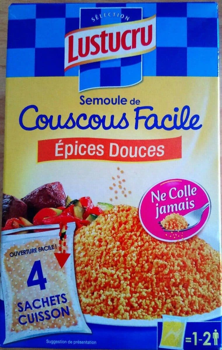 Lustucru Banzai noodles curry packshot