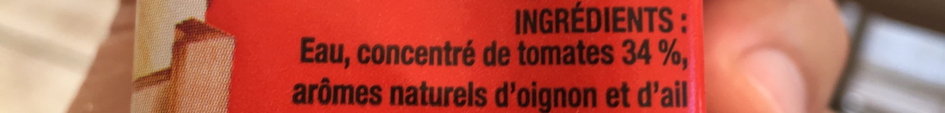 Panzani Pz tomacouli ail oignon 200g packshot
