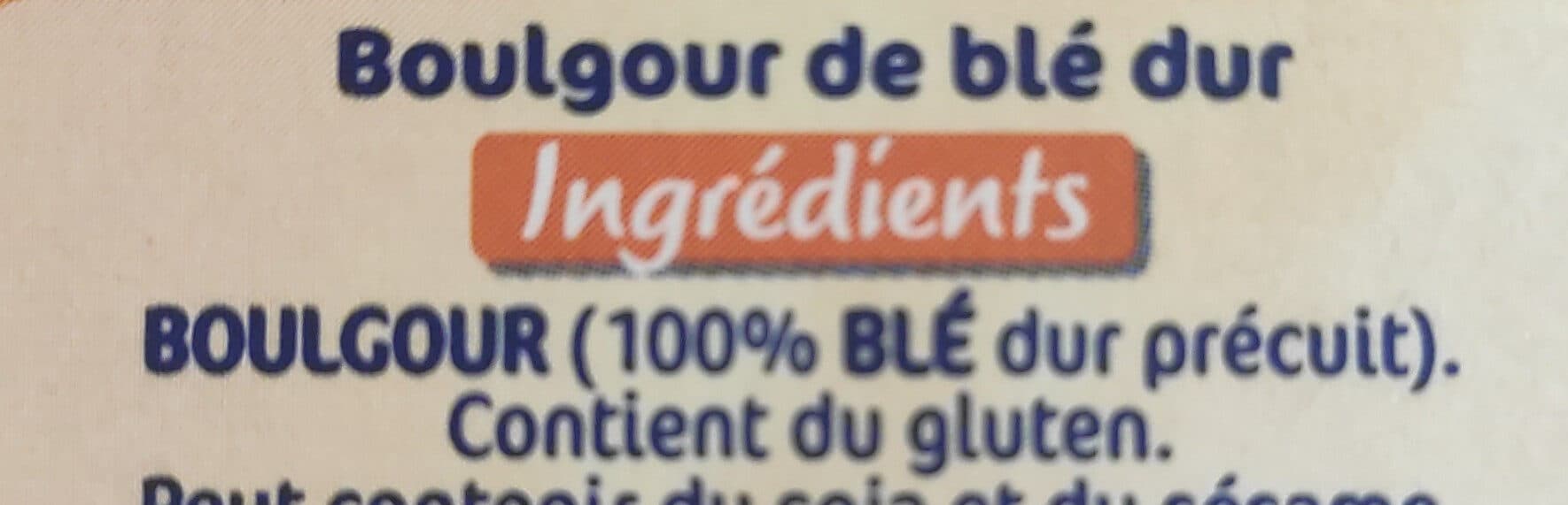 Lustucru Lustucru boulgour facile packshot