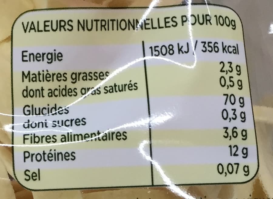 Ebro Foods Panzani tagliatelle qualité pâte fraîche 400g packshot