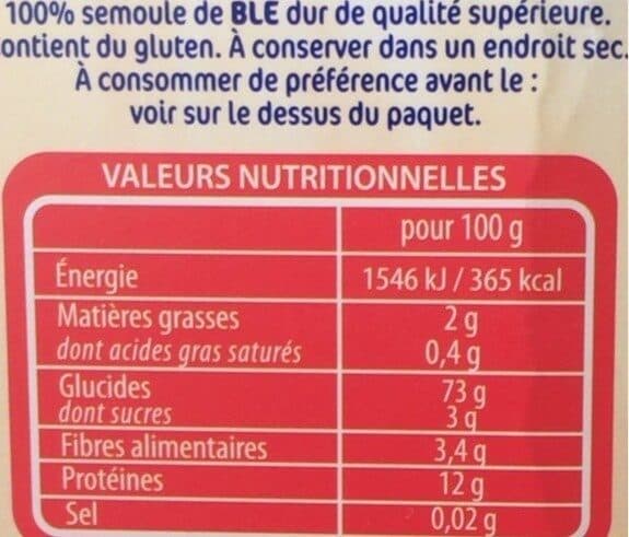 Lustucru Semoule de couscous facile (+25 % gratuit) packshot