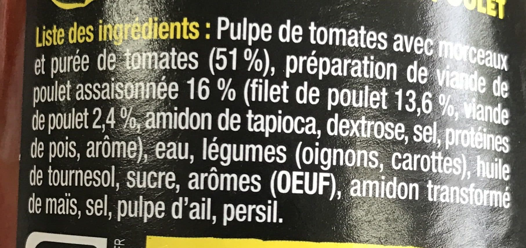 Panzani Xtra Chicken Poulet XXL packshot