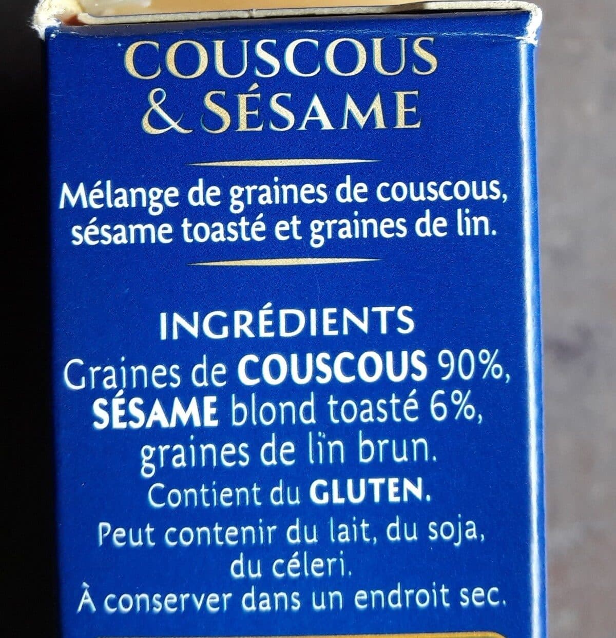 Ferrero Couscous & Sésame packshot