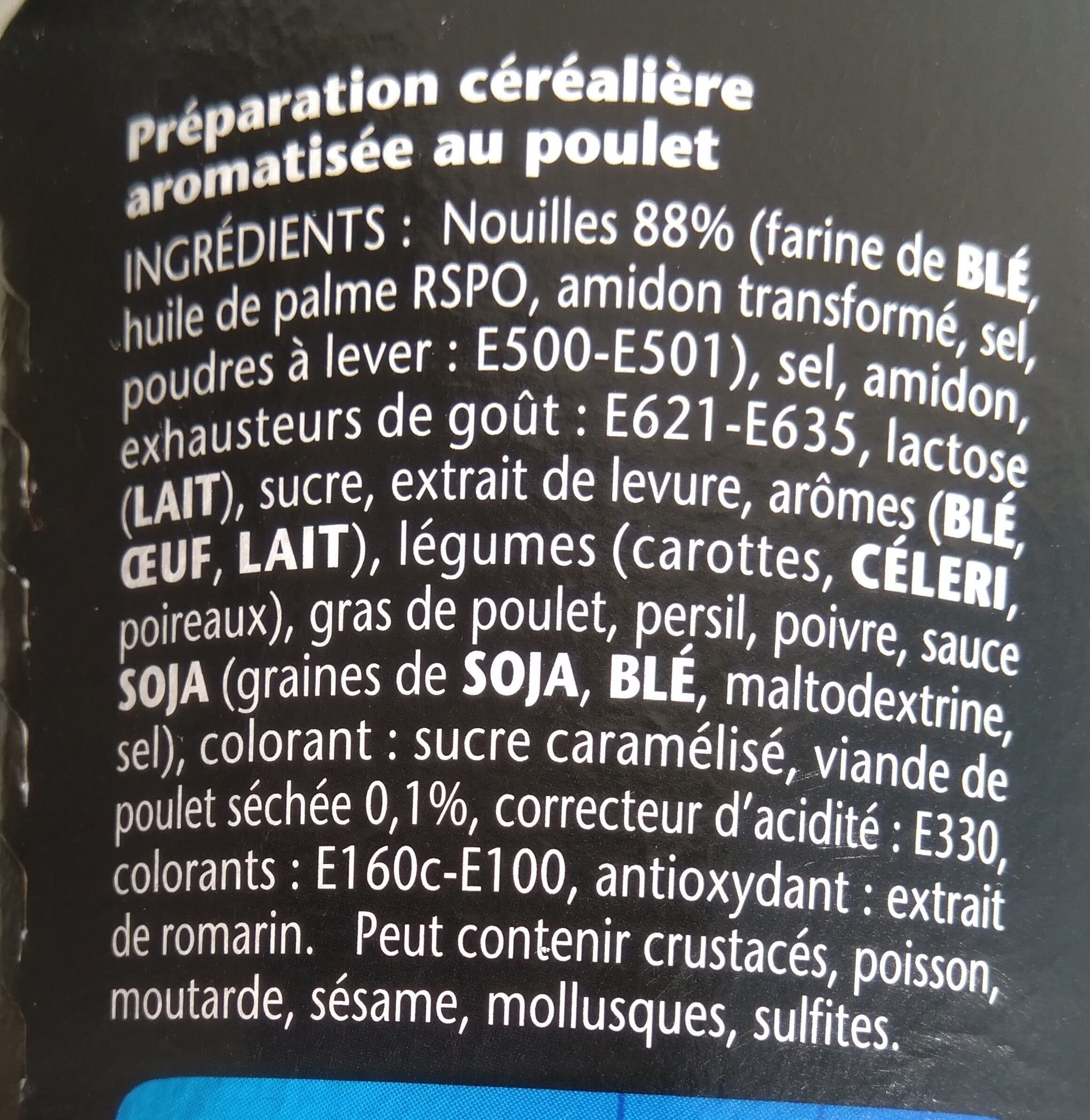 Lustucru banzaï noodle saveur poulet packshot