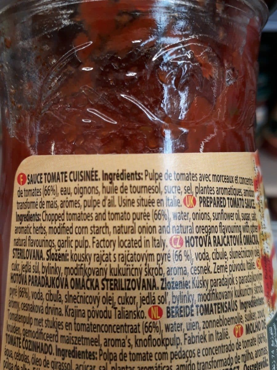 Panzani Pizzaiola packshot
