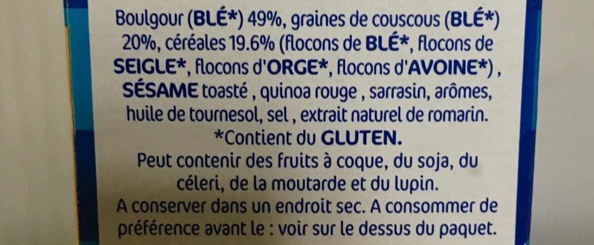 Lustucru Céréales Faciles packshot