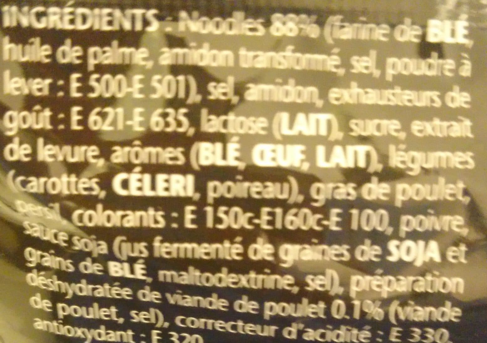 Lustucru Banzai Noodle Saveur Poulet packshot