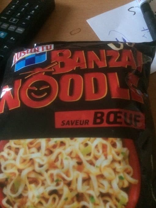 Lustucru Banzai noodle packshot