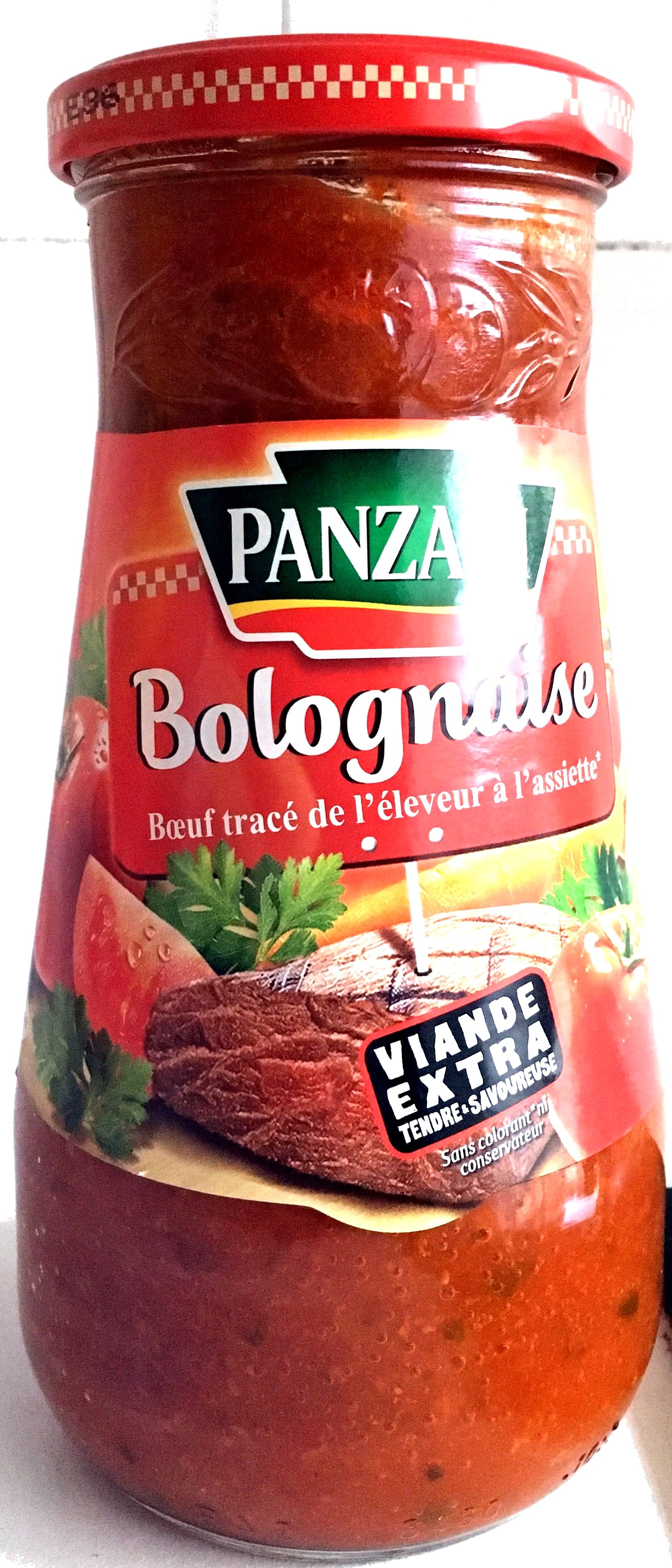 Panzani Panzani sauce bolognaise 500g packshot