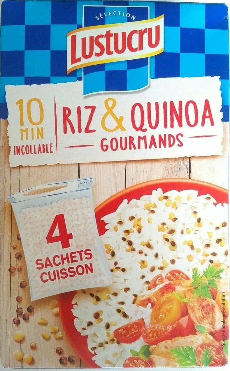 Lustucru Riz & Quinoa packshot