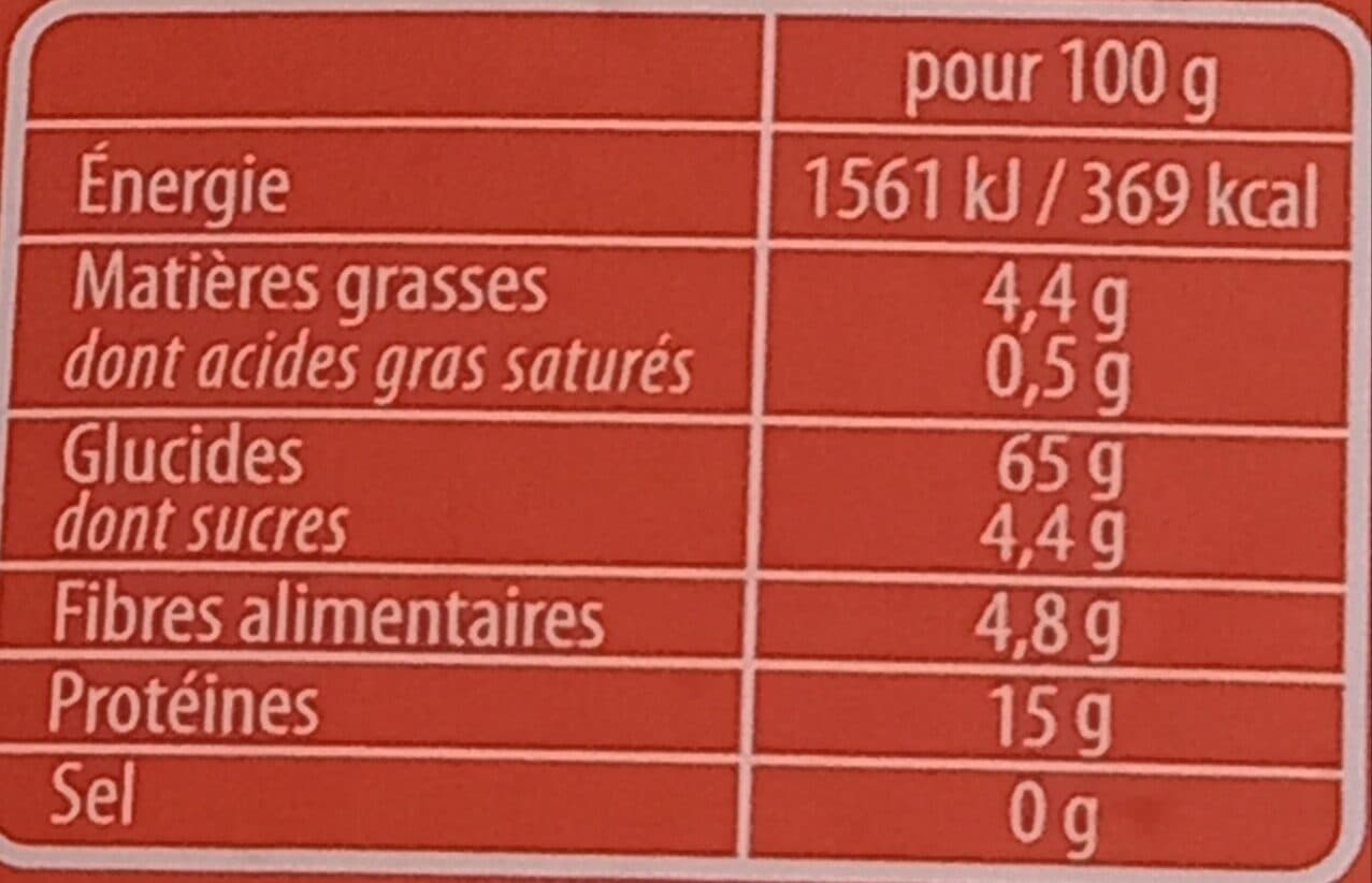 Lustucru Lustucru quinoa facile quinoa ble lentilles corails carottes packshot