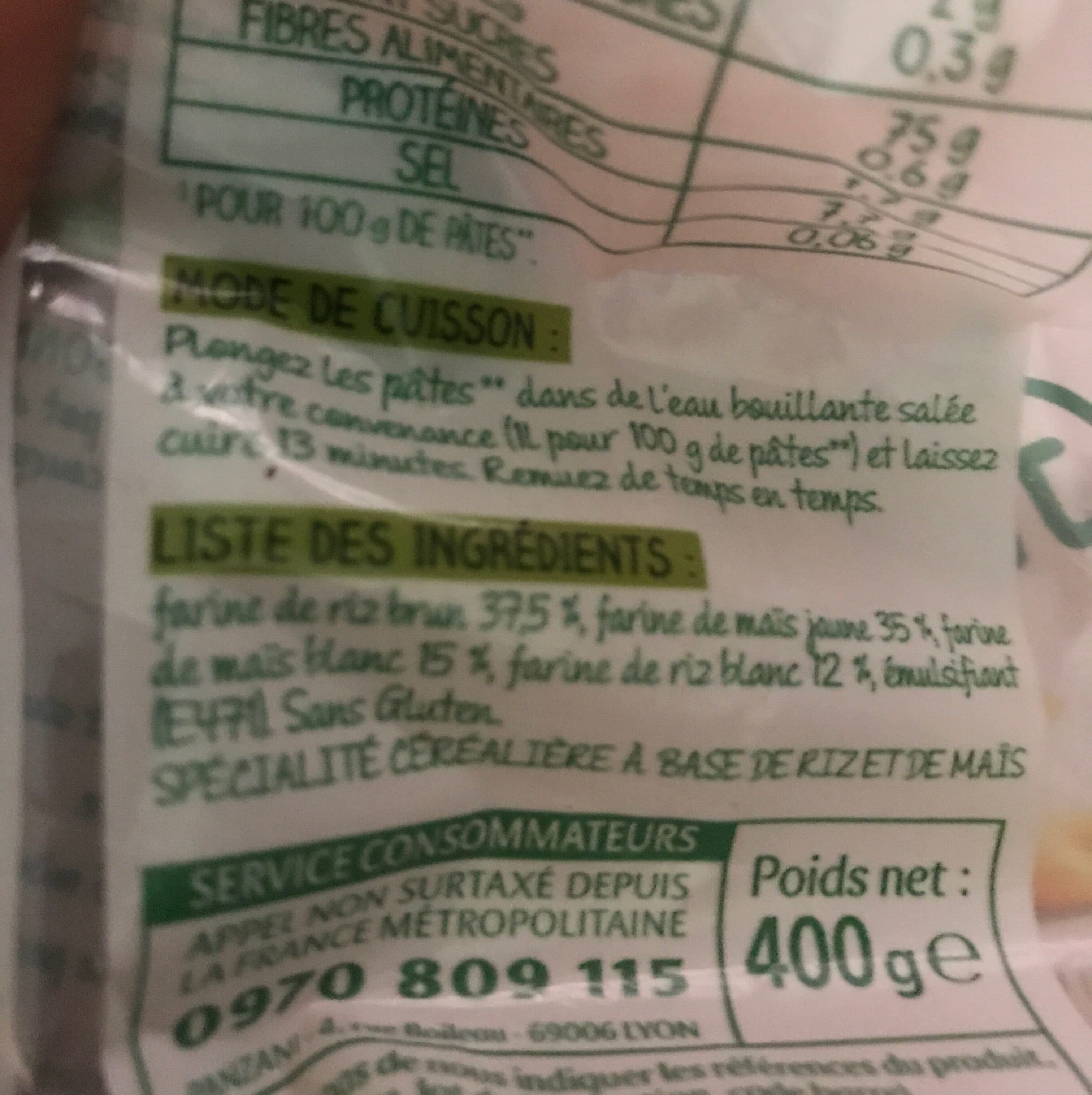 Panzani Penne Sans gluten packshot