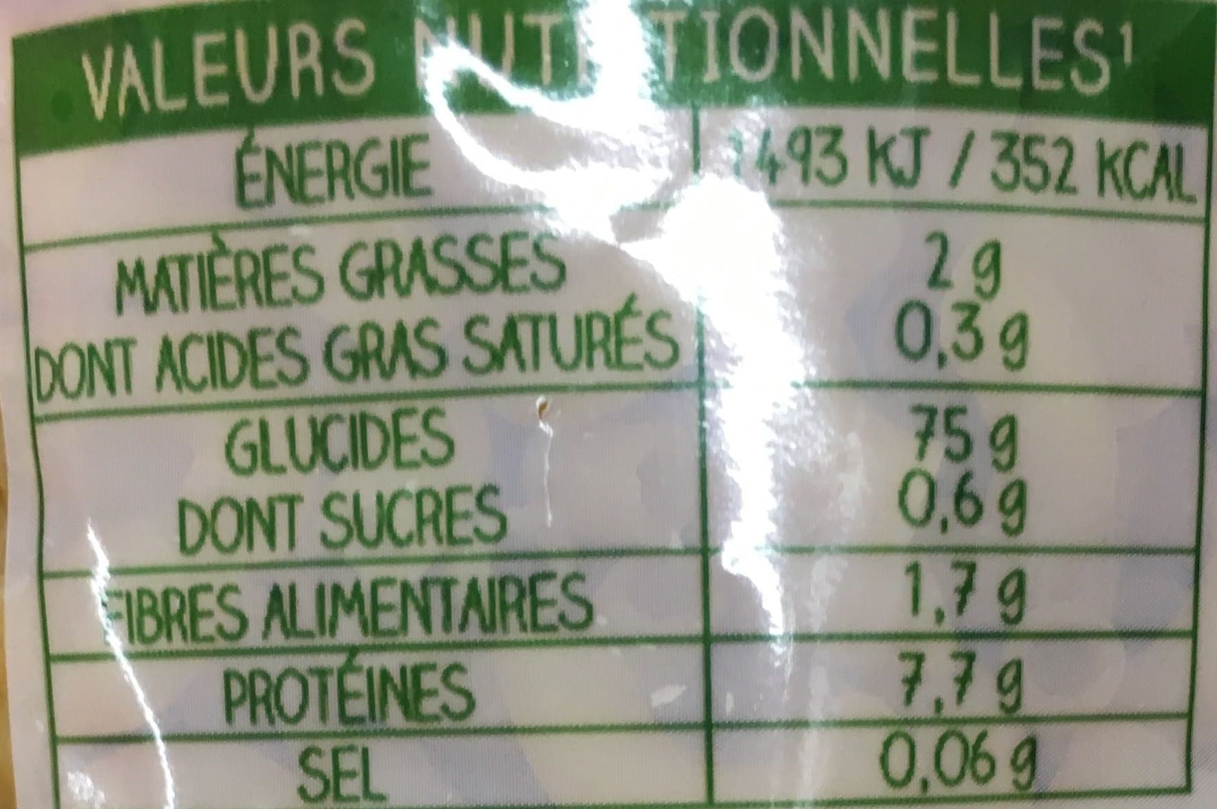 Panzani Coquillettes Sans Gluten packshot