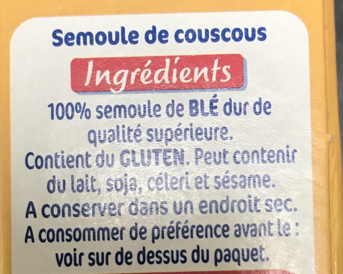 Lustucru Couscous facile packshot
