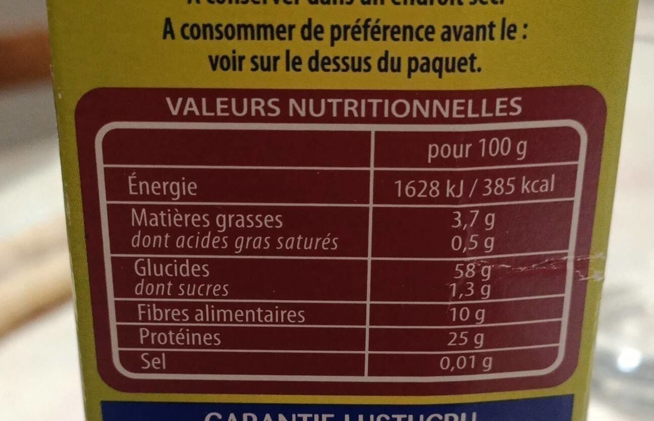 Lustucru Lentilles packshot
