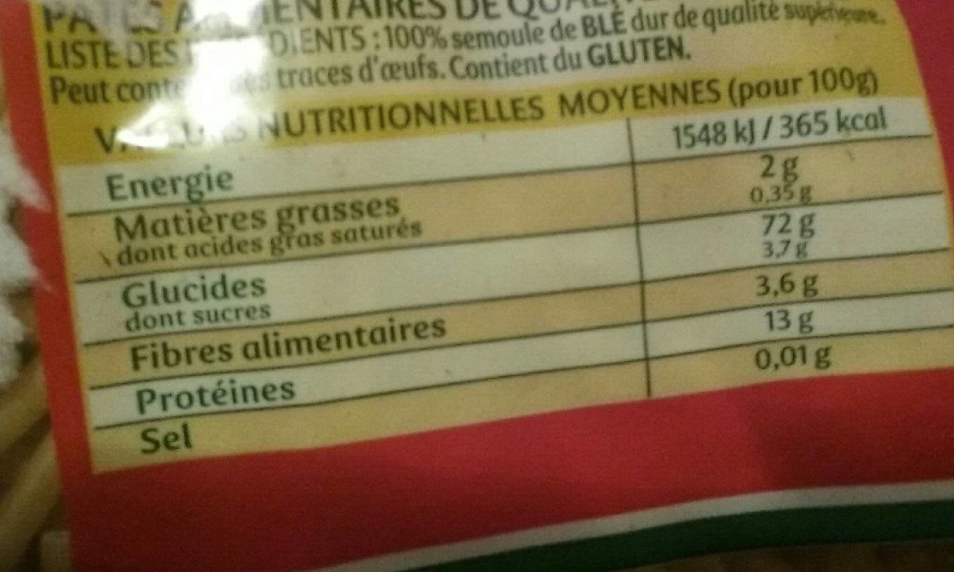 Panzani Macaroni packshot