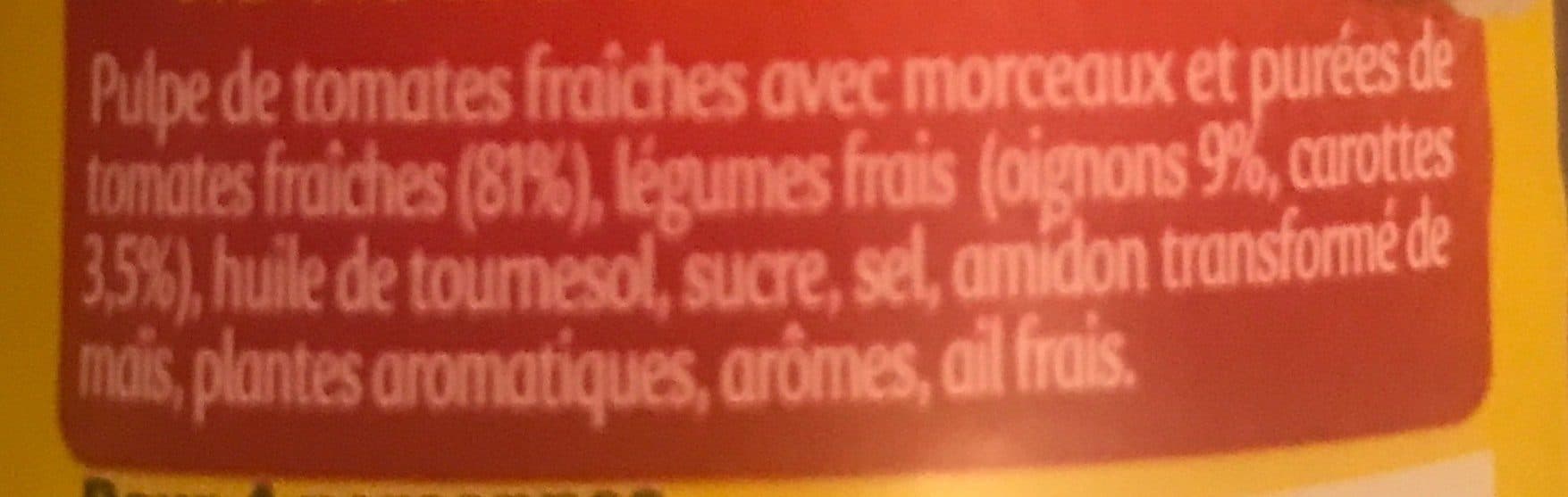 Panzani Panzani - spf - sauce tomates cuisinées packshot
