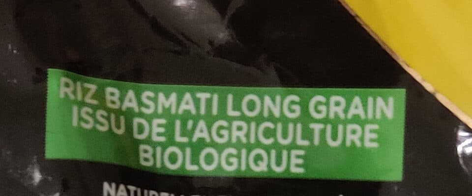 Taureau Ailé Riz basmati bio packshot