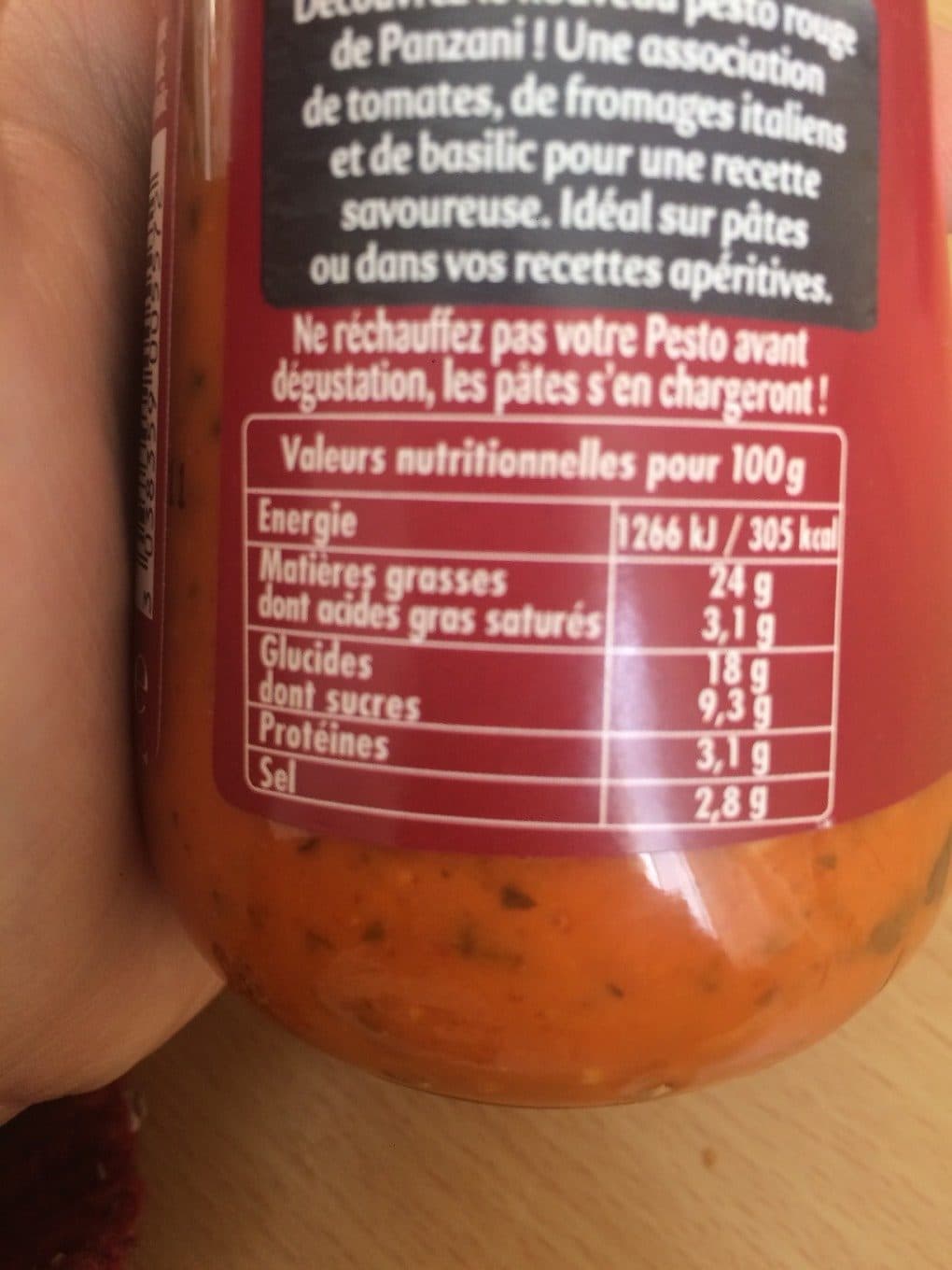 Panzani Panzani sauce pesto tomates sechees 200g packshot