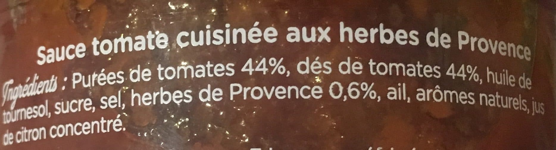 Panzani Panzani - spf - sauce qfc provençale 320g packshot