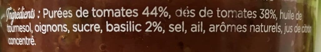Panzani Panzani sauce qfc tomates basilic 320g packshot