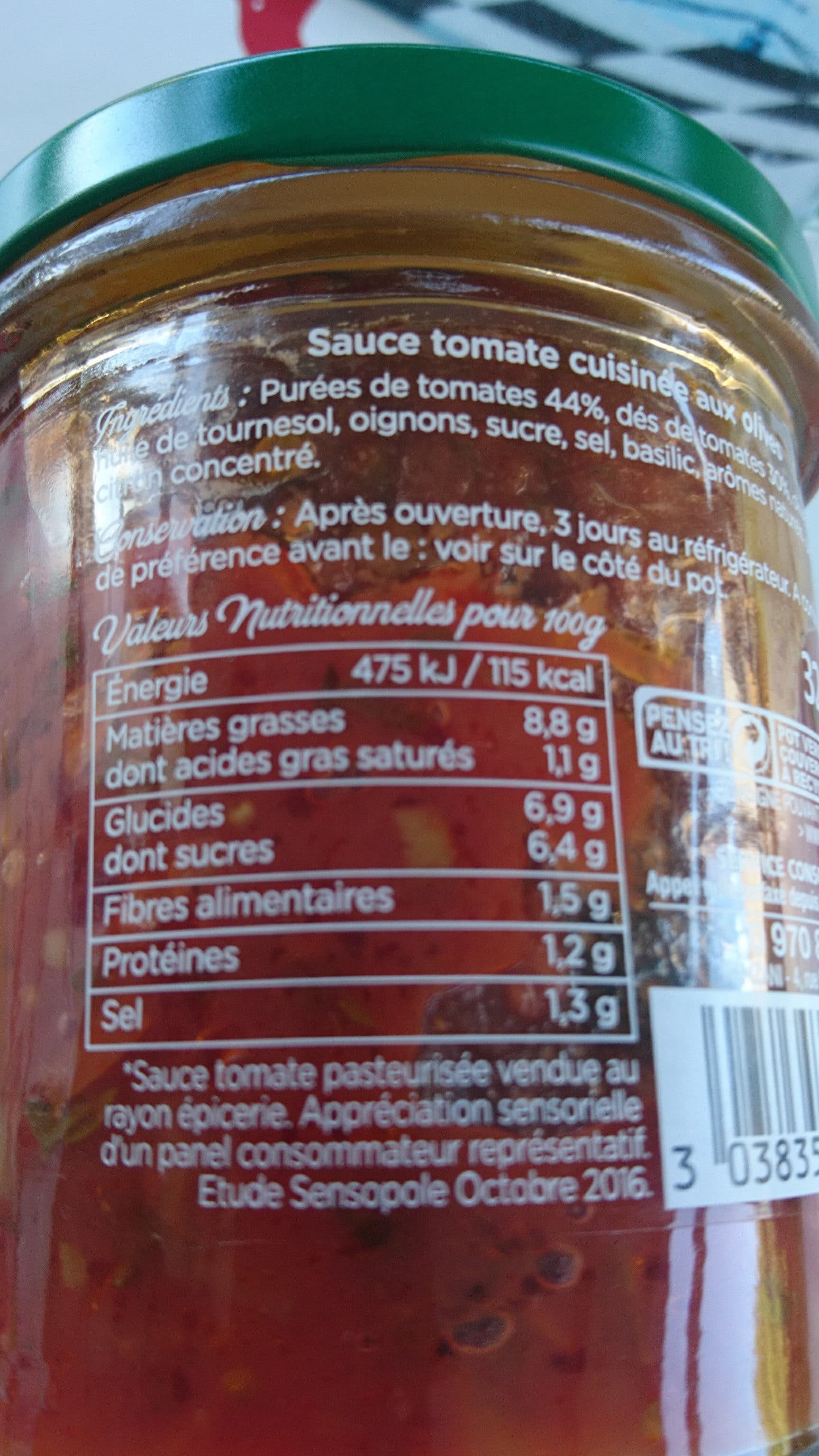 Panzani Qualité Fraîchement Cuisinée - Olives packshot