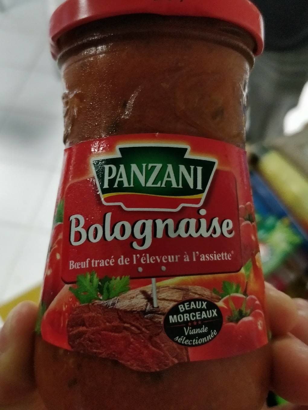 Panzani Bolognaise packshot
