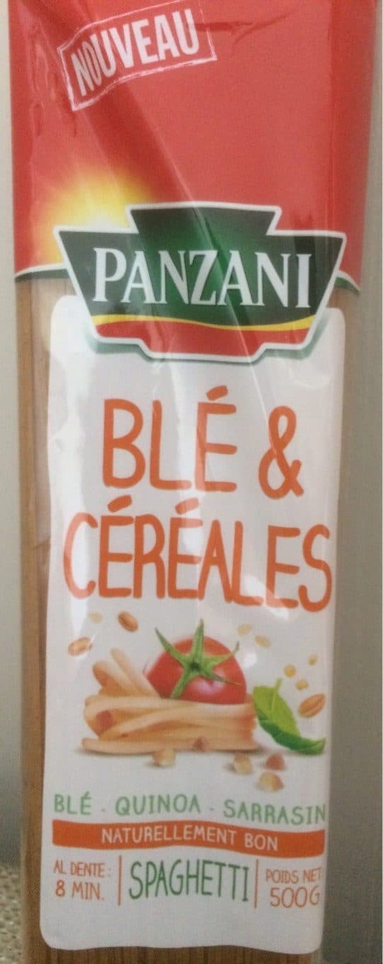 Panzani Blé & Céréales packshot