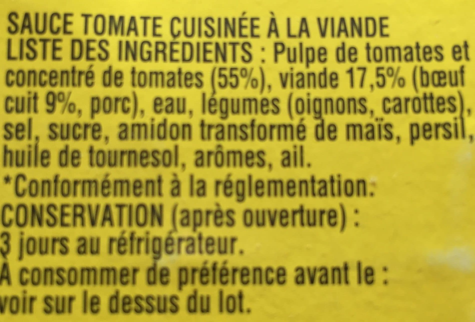 Panzani Bolognaise packshot