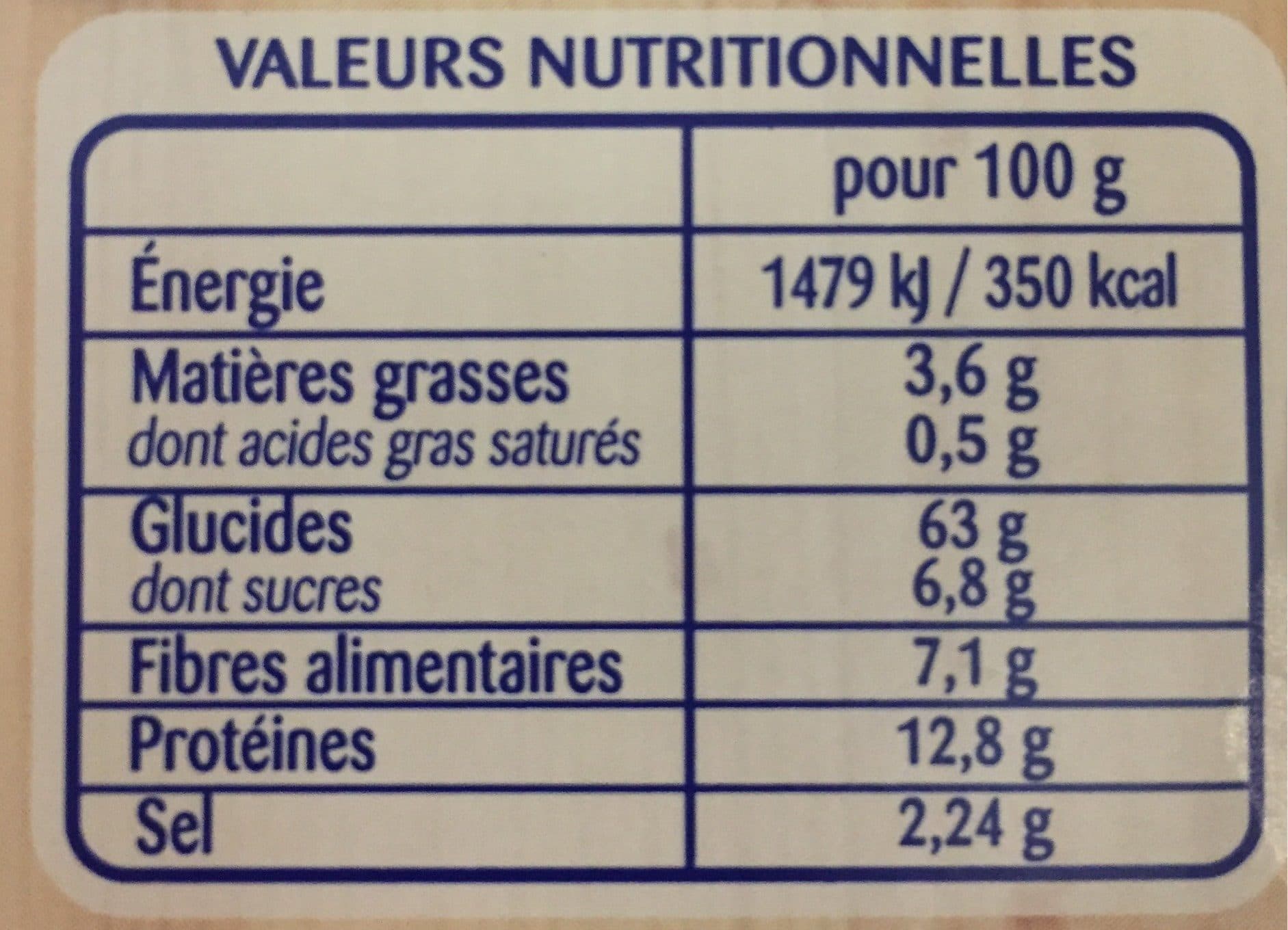 Lustucru Céréales à la provençale packshot