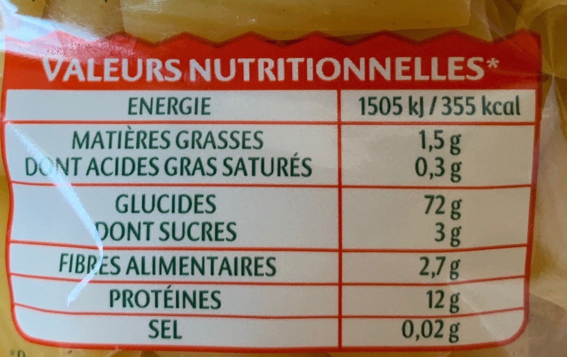 Panzani Panzani tortiglioni 500g packshot