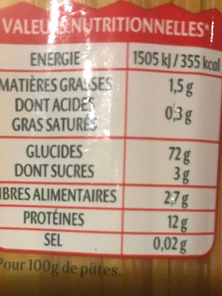 Panzani Panzani linguine 500g packshot