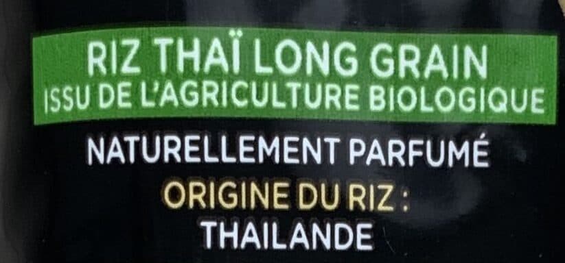 Taureau ailé Riz thaï bio packshot