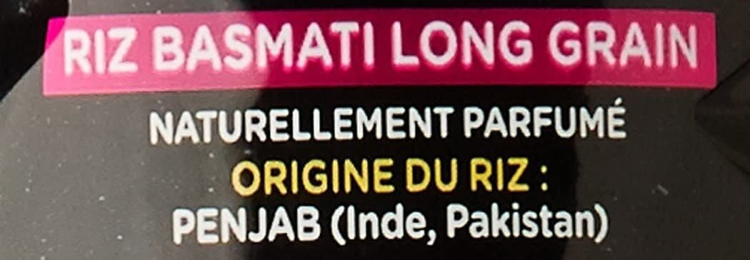 Taureau Ailé Riz basmati du Penjab packshot