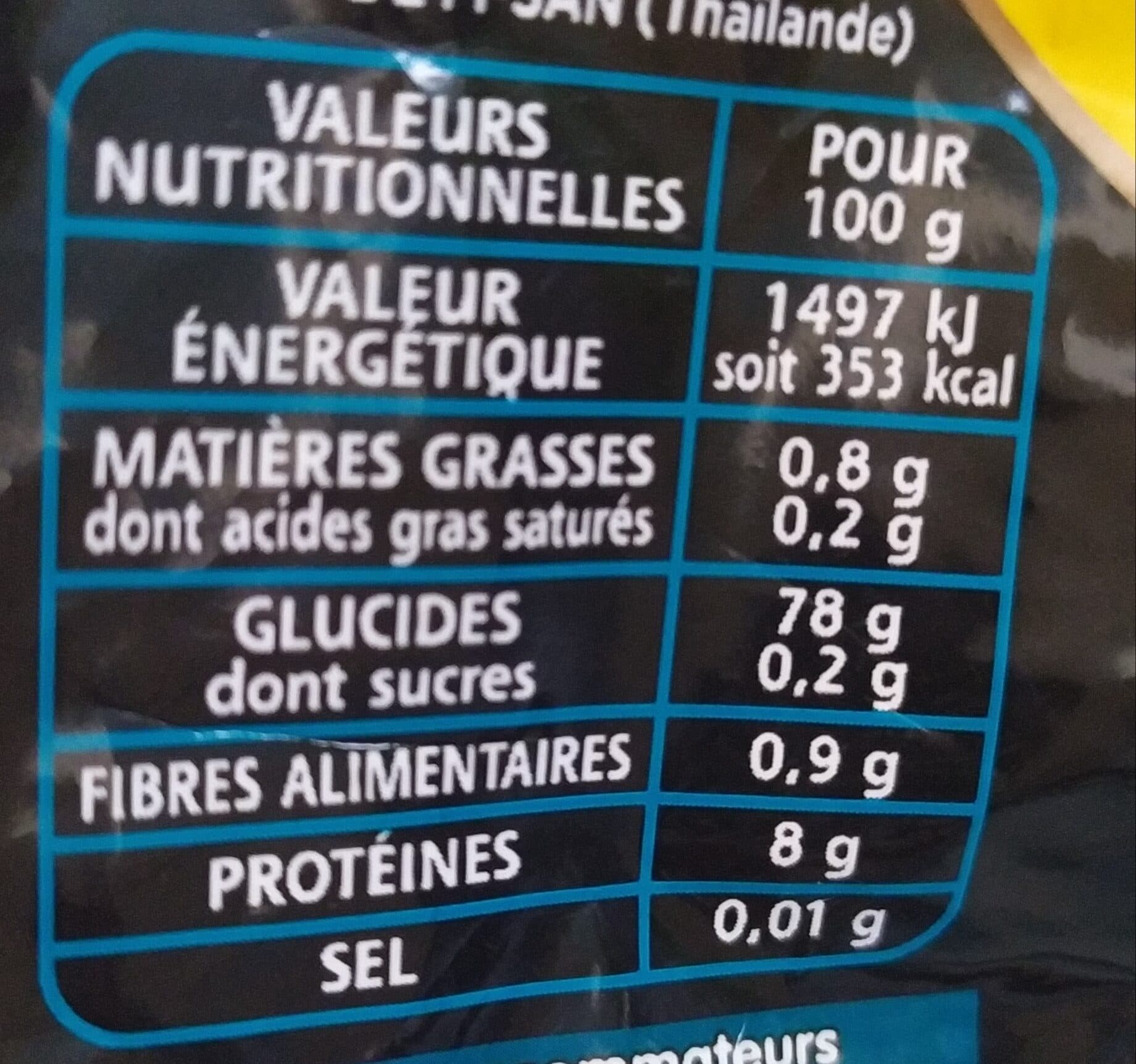 Taureau ailé Riz Thaï packshot