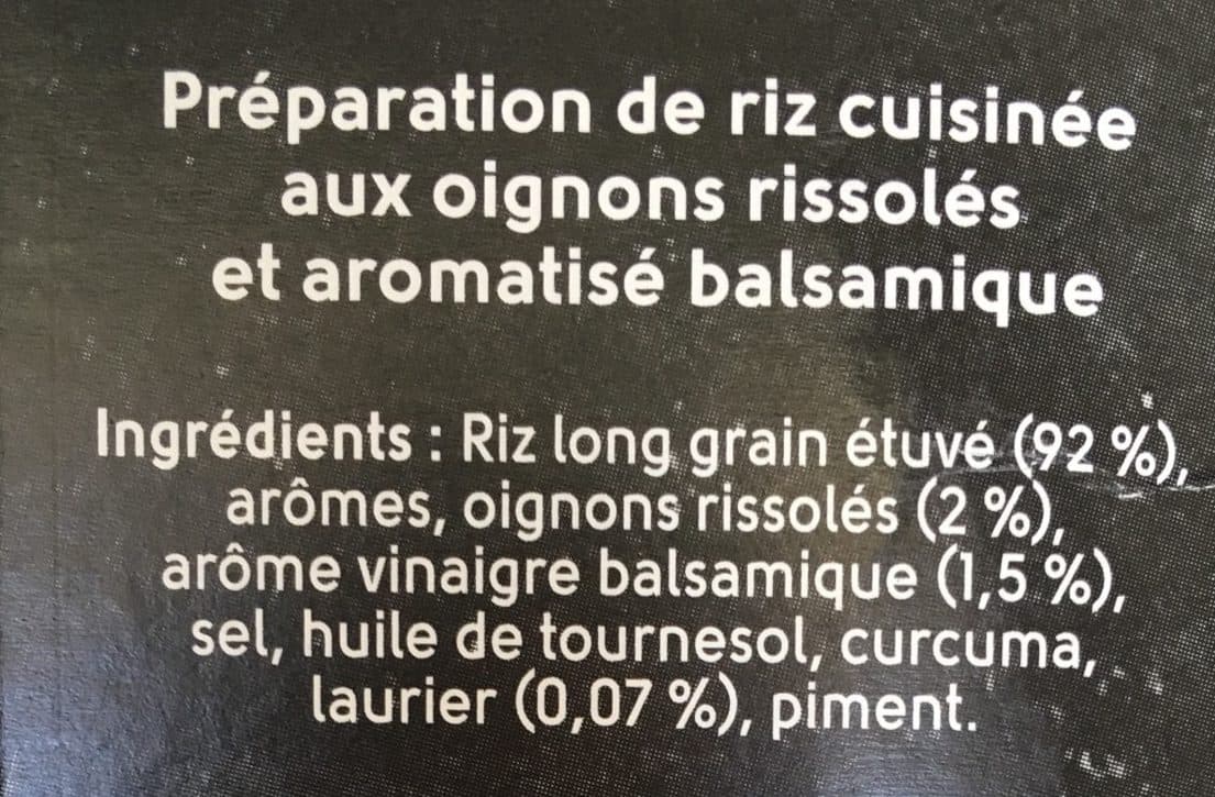 Lustucru Riz du chef packshot