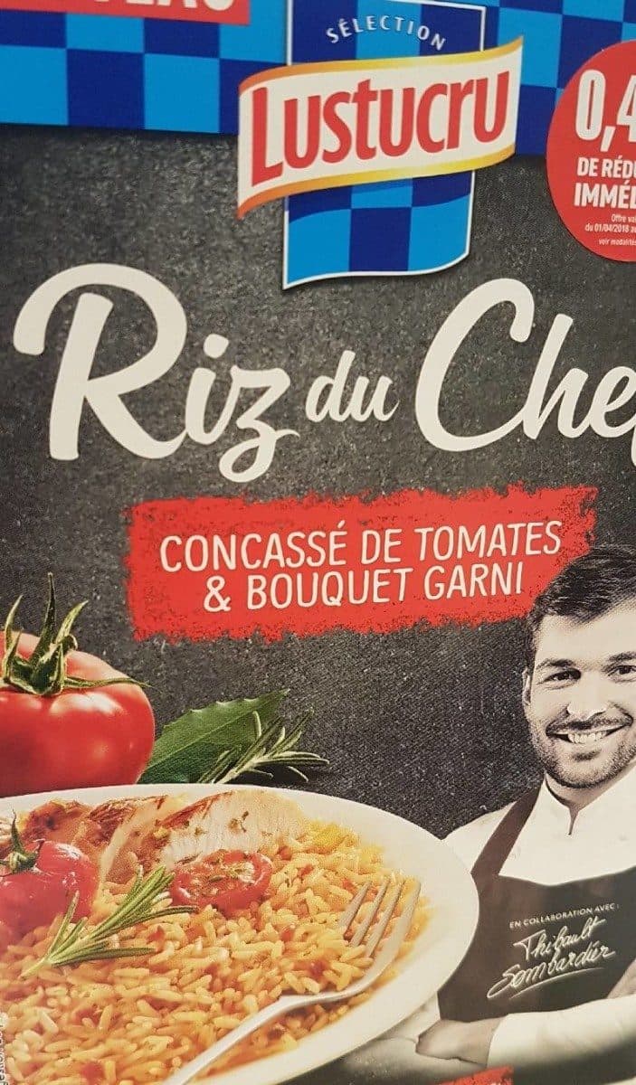 Panzani Riz du chef concassé de tomates & bouquet garni packshot