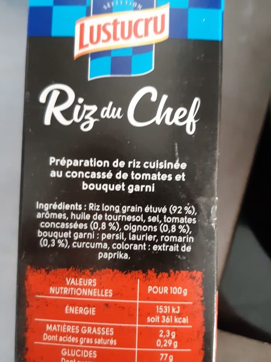 Panzani Riz du chef concassé de tomates & bouquet garni packshot