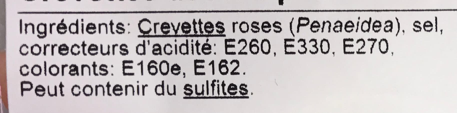 Delpierre Nos petites crevettes roses packshot