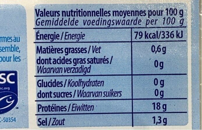 Delpierre Pavés De Morue Sans Dessalage packshot