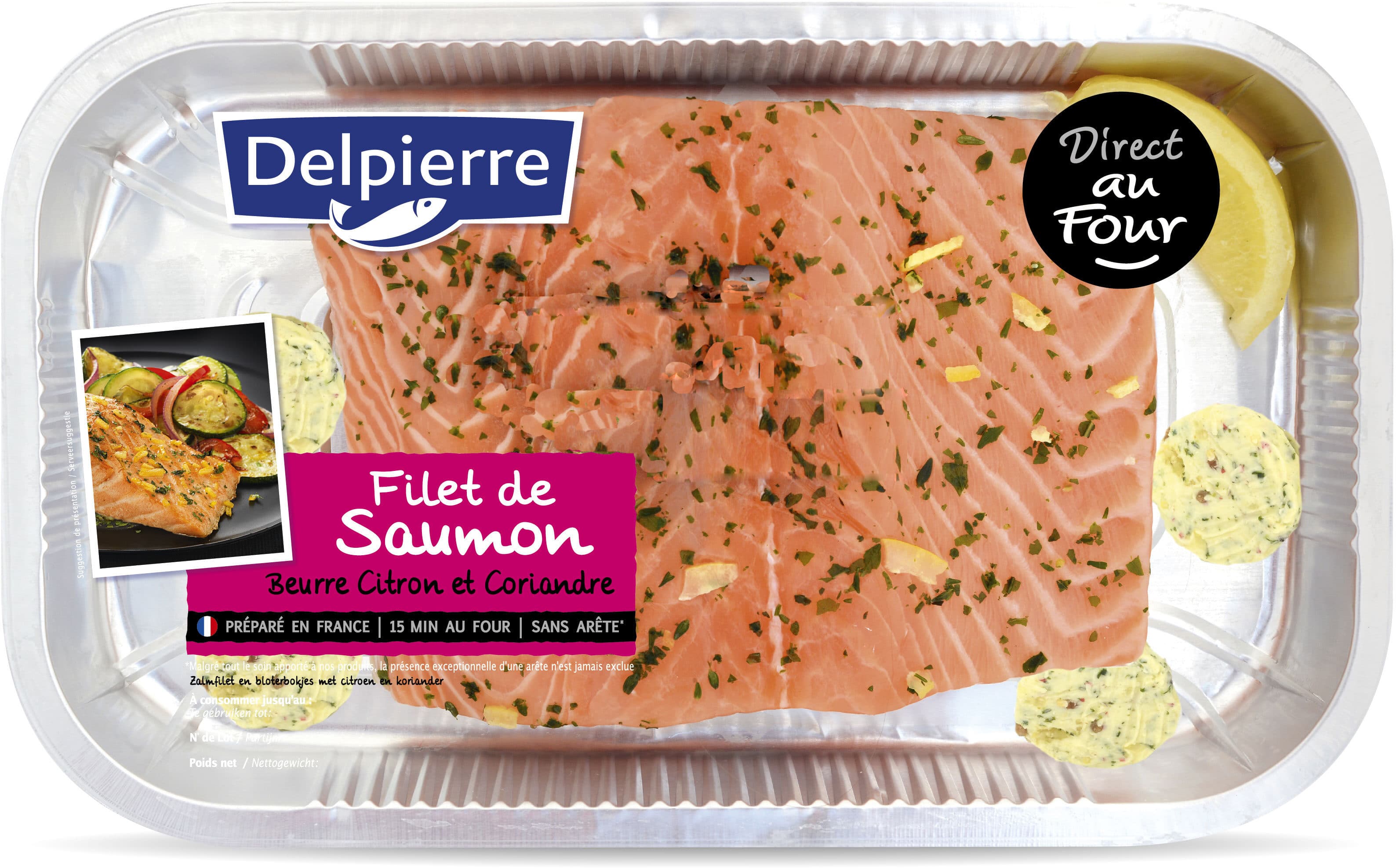 Delpierre Filet de Saumon packshot