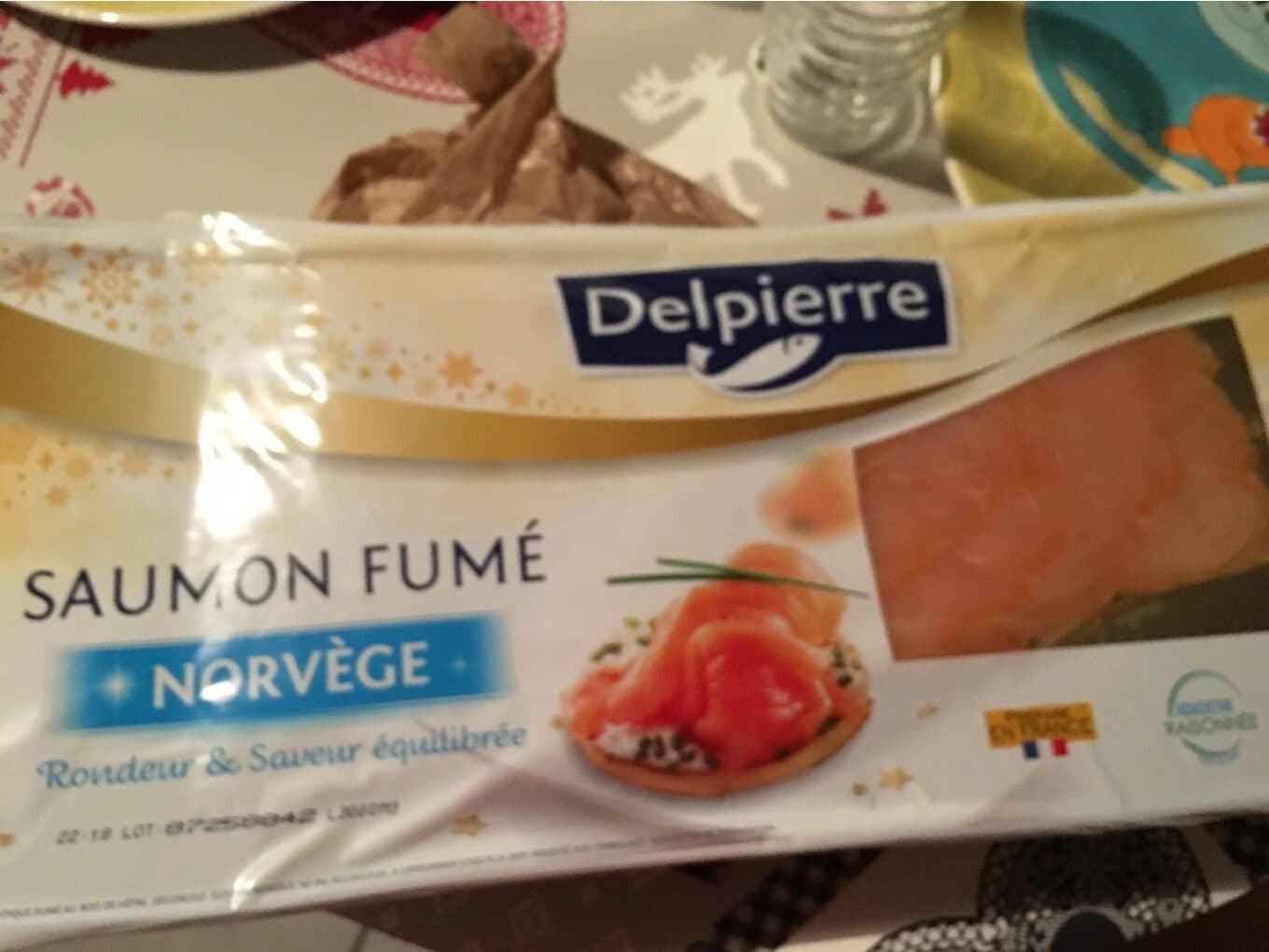 Delpierre Saumon fumé packshot