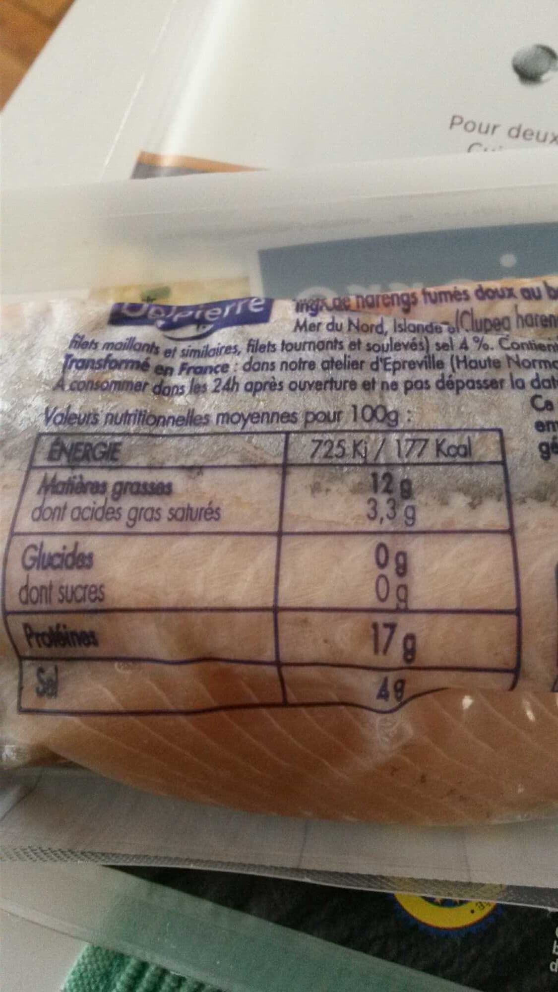 Delpierre Harengs Fumés fumage doux packshot