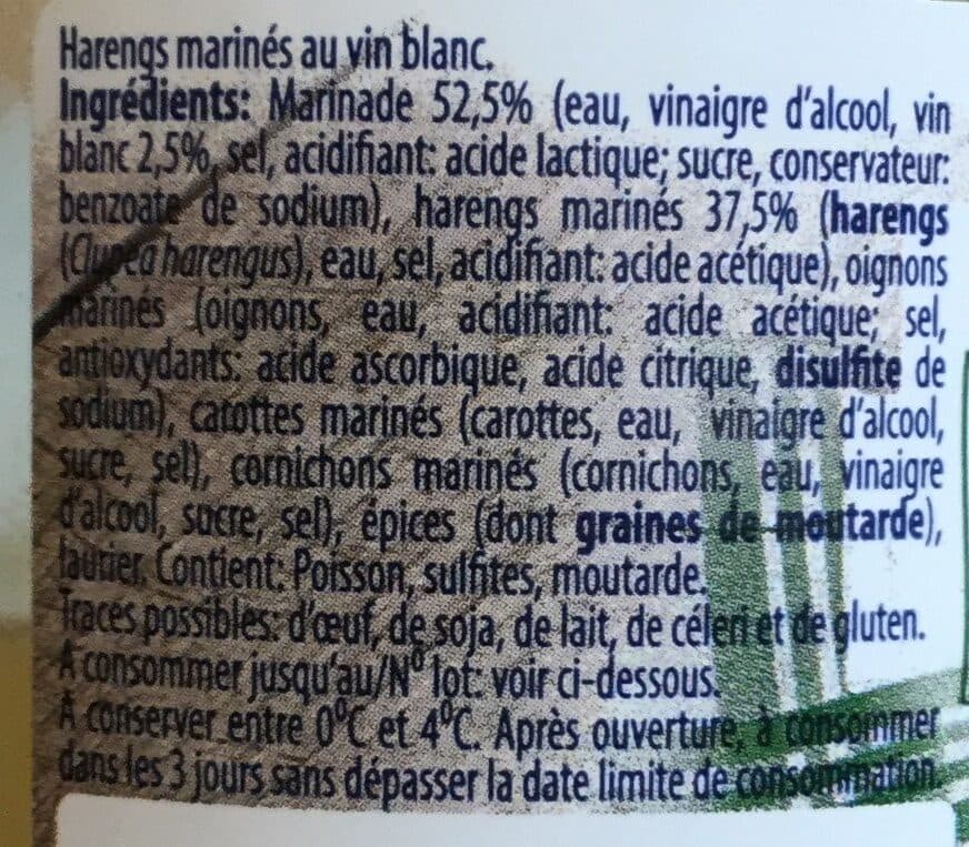 Delpierre Harengs marinés au vin blanc packshot