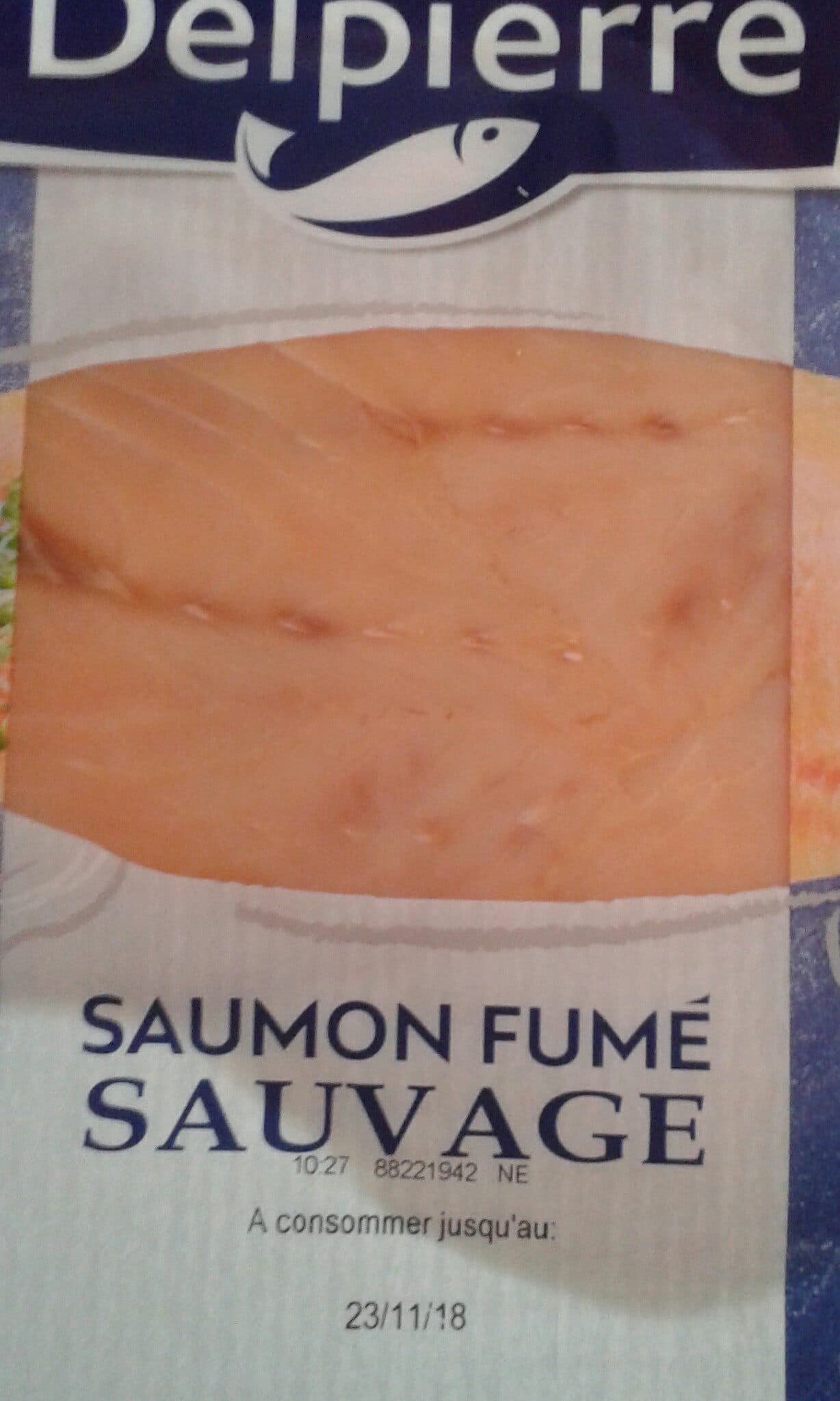 Delpierre Saumon fumé Sauvage d'Alaska packshot