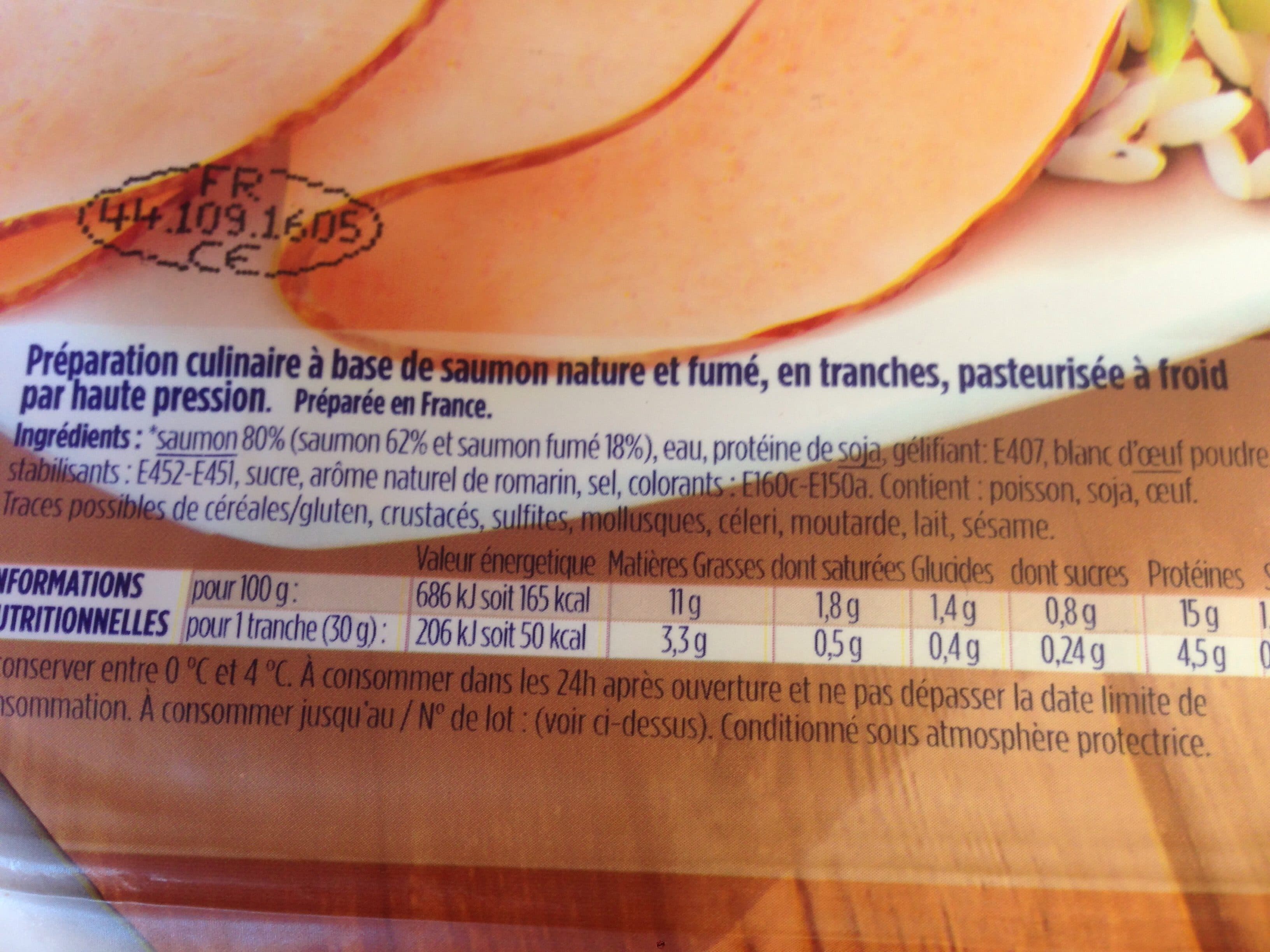 Delpierre Tranches de saumon fume packshot