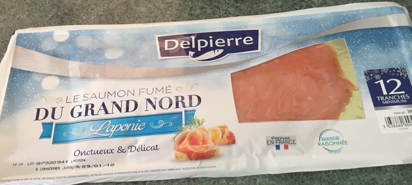 Delpierre Saumon fumee packshot