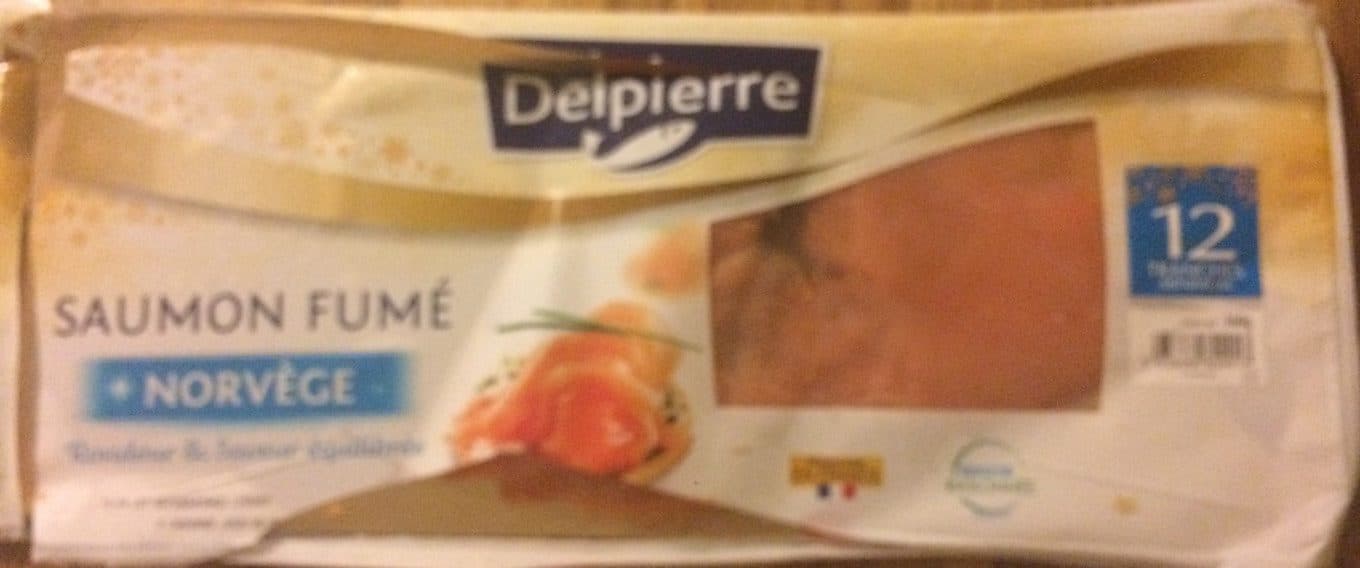Delpierre Saumon fumé Norvège packshot